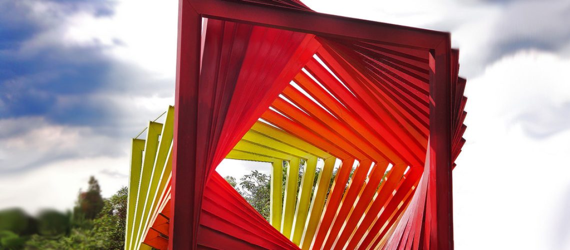 The massive sculpture park in the UNAM campus, one of the many unusual spots we can include in our private tours